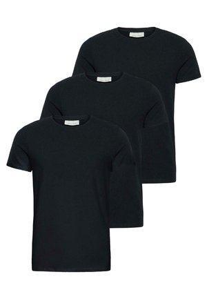 CFDAVIDE 3 PACK - T-paita - anthracite black
