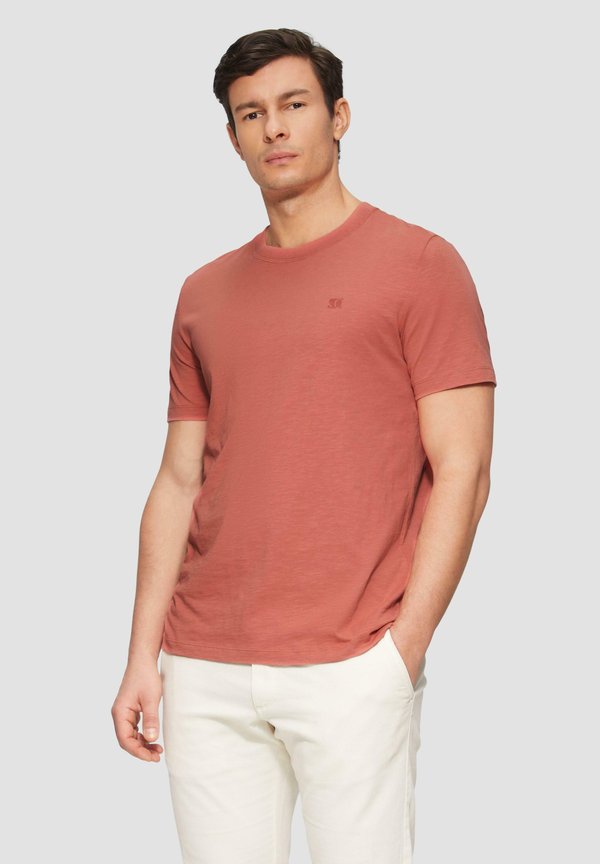 T-Shirt basic - himbeere