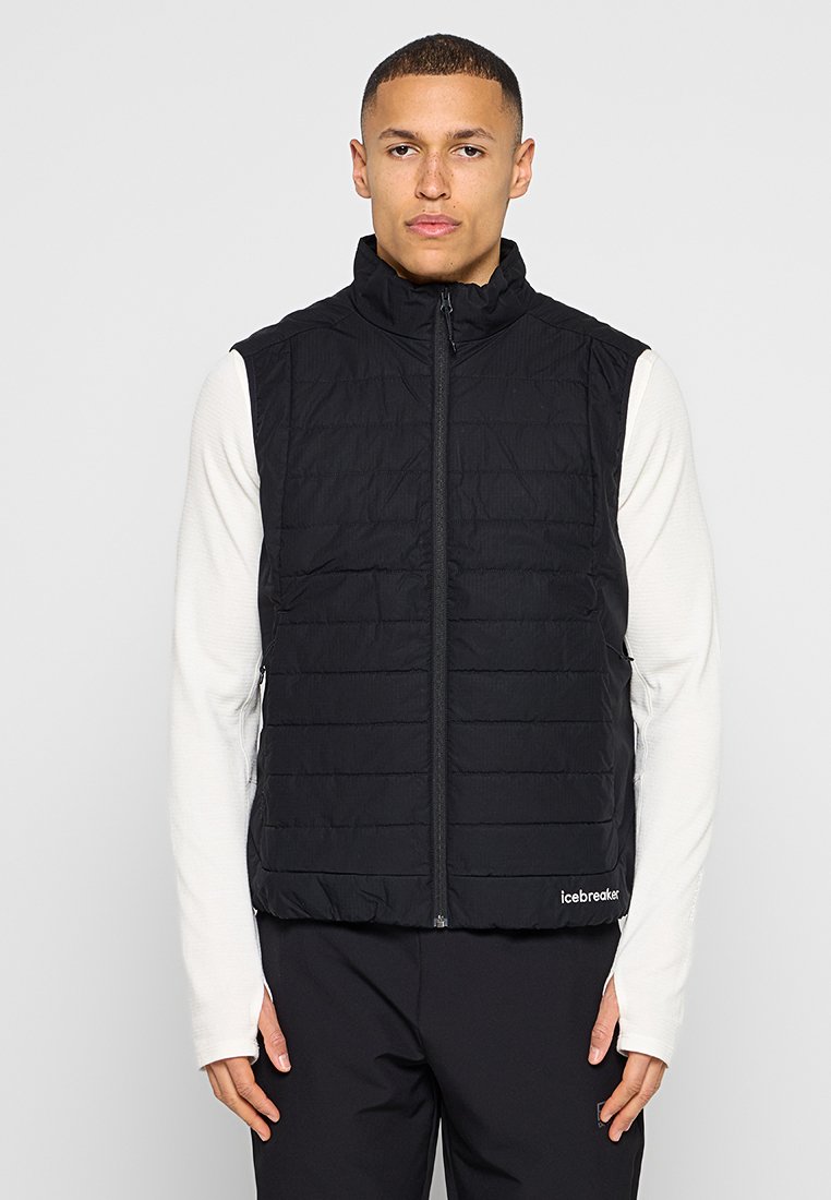 Icebreaker Bodywarmer zwart Icebreaker Bodywarmer zwart