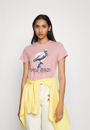 SHORT SLEEVE - Print T-shirt - adirondack rose