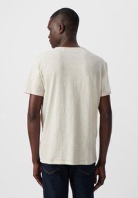 IKKS ROUND NECK WITH SHORT SLEEVES - T-Shirt basic - ecru
