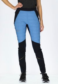 NORDIC HYBRID TIGHTS W - Pantaloni outdoor - dusty blue navy