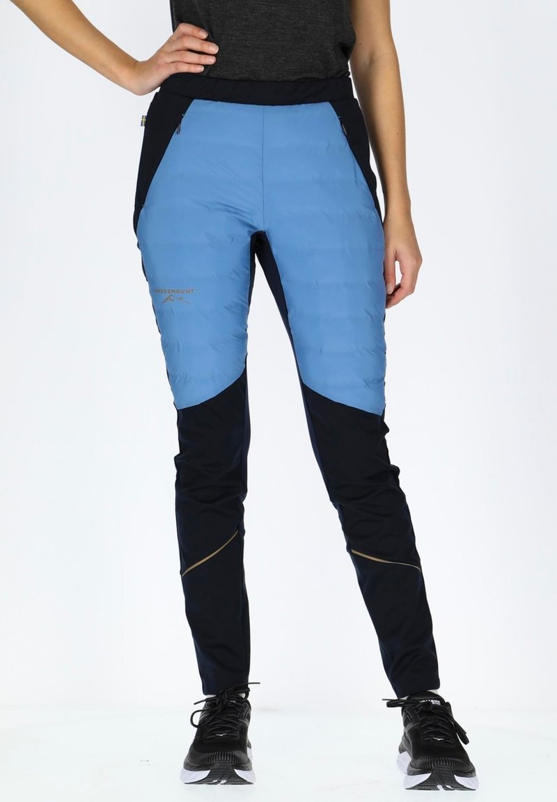 Swedemount NORDIC HYBRID TIGHTS W - Outdoorbroeken - dusty blue navy