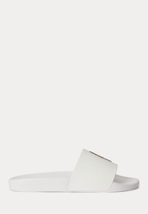Polo Ralph Lauren, POLO BEAR SLIDE - Rantasandaalit - white beach shop bear