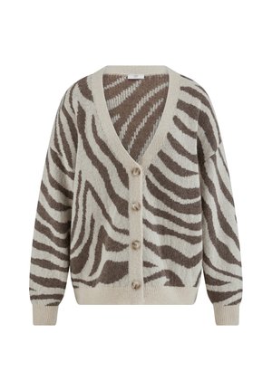 RIANI, STRICKJACKE/-MANTEL - Strickjacke - oat patterned