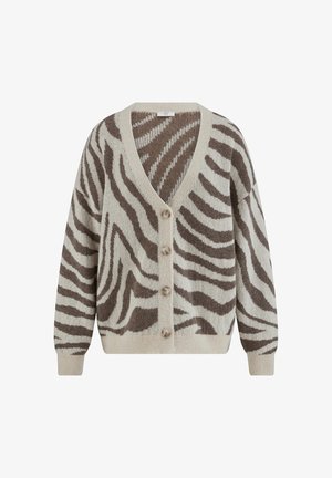 RIANI, STRICKJACKE/-MANTEL - Strickjacke - oat patterned