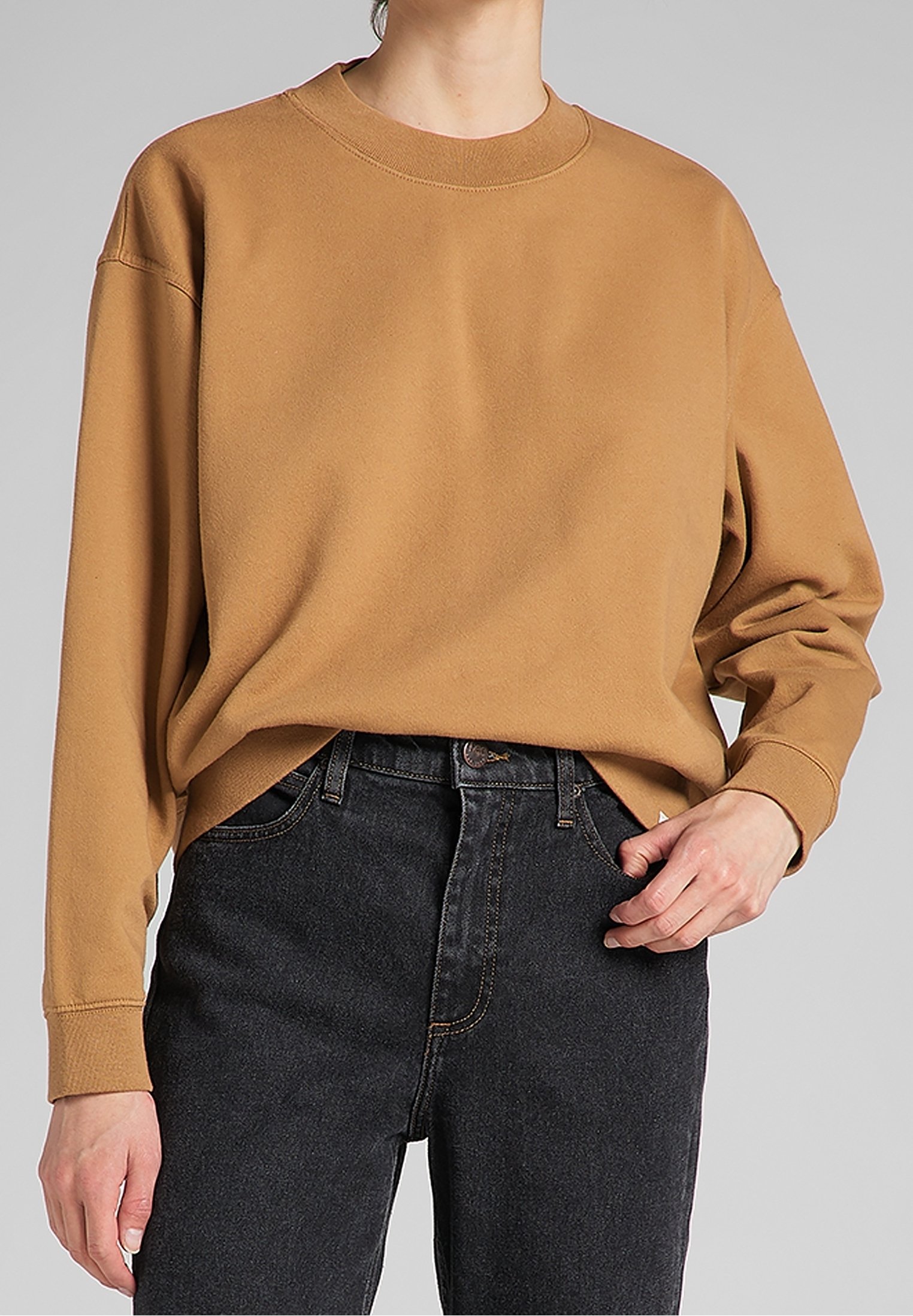 Lee Sweatshirt - dark brown - (Pre-owned) - Zalando.ie