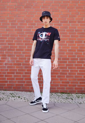 CREWNECK - T-shirt con stampa - black
