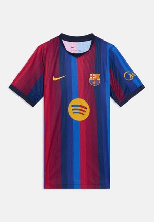 Nike Performance, FC BARCELONA MATCH HOME UNISEX - T-shirt de sport - deep garnet/blue void/blackened blue/mineral yellow