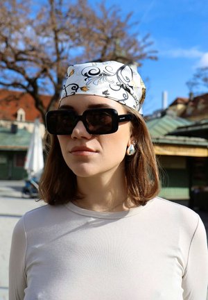 Roeckl, ROECKL - Foulard - white black