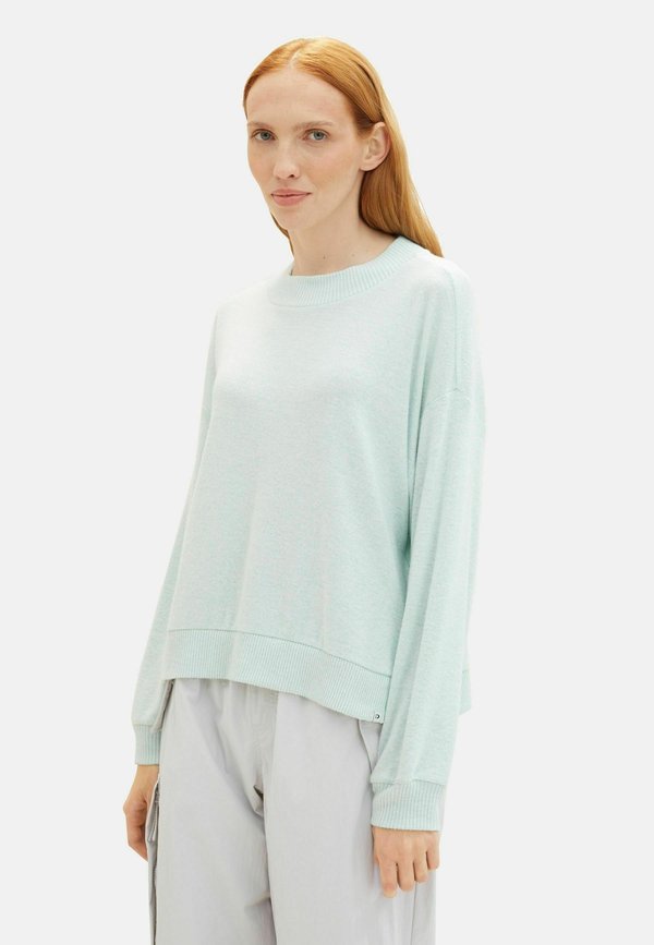 Strickpullover - hellgrün