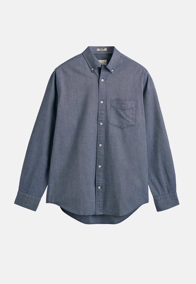 GANT SLIM OXFORD SHIRT BD, Camicia button-down Uomo, Blu ( CAPRI BLUE ), M