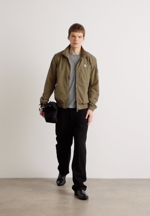 UNPADDED HARRINGTON JACKET - Summer jacket - stone gray4