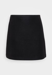 Vero Moda Curve VMCFORTUNEALLISON SHORT - Áčková sukně - black