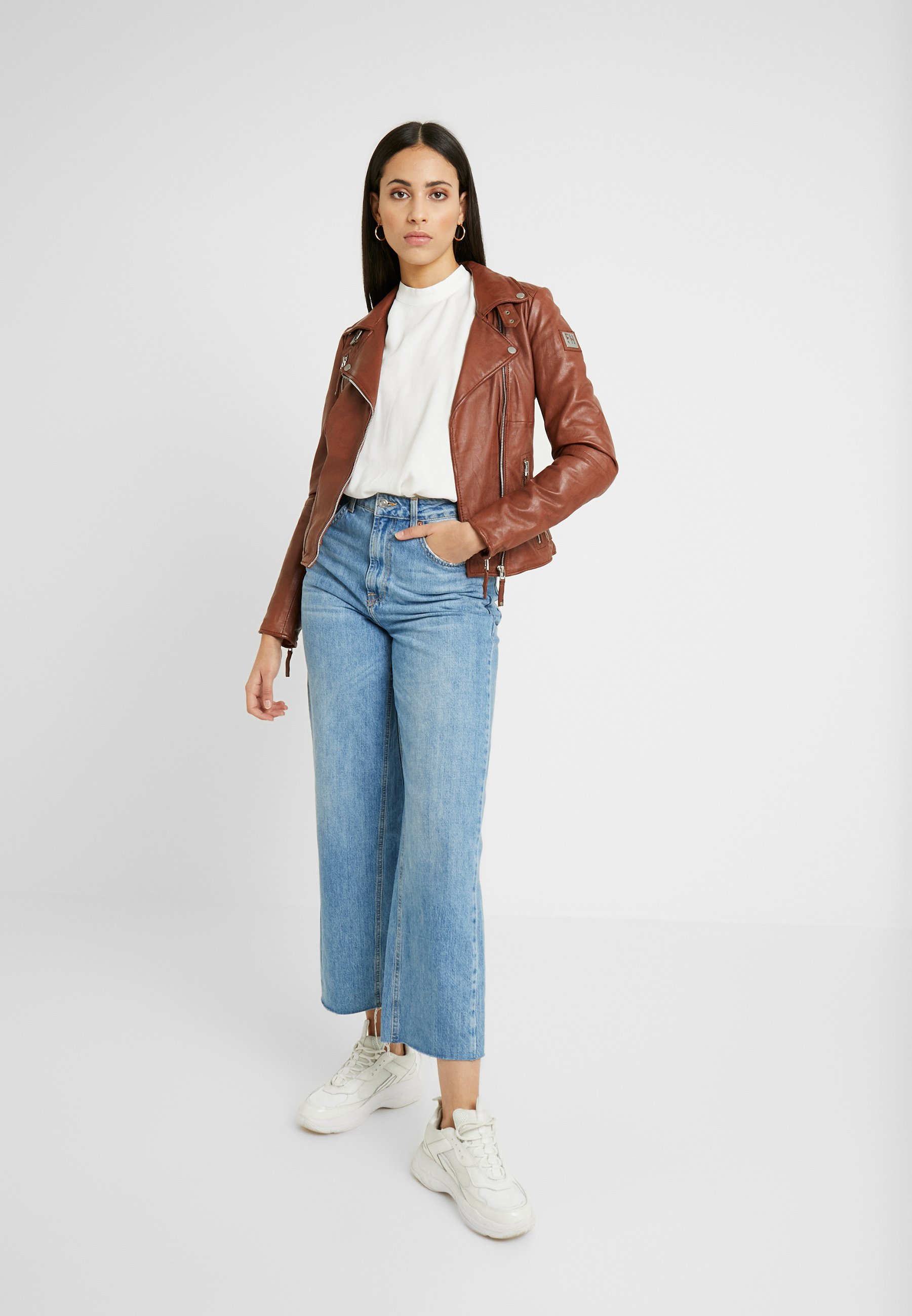 indigo nation leather jacket