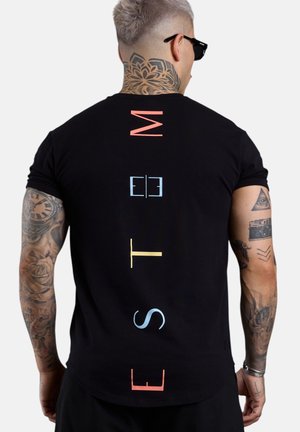 ESTEEM, VERTICAL 6.0 - Print T-shirt - black
