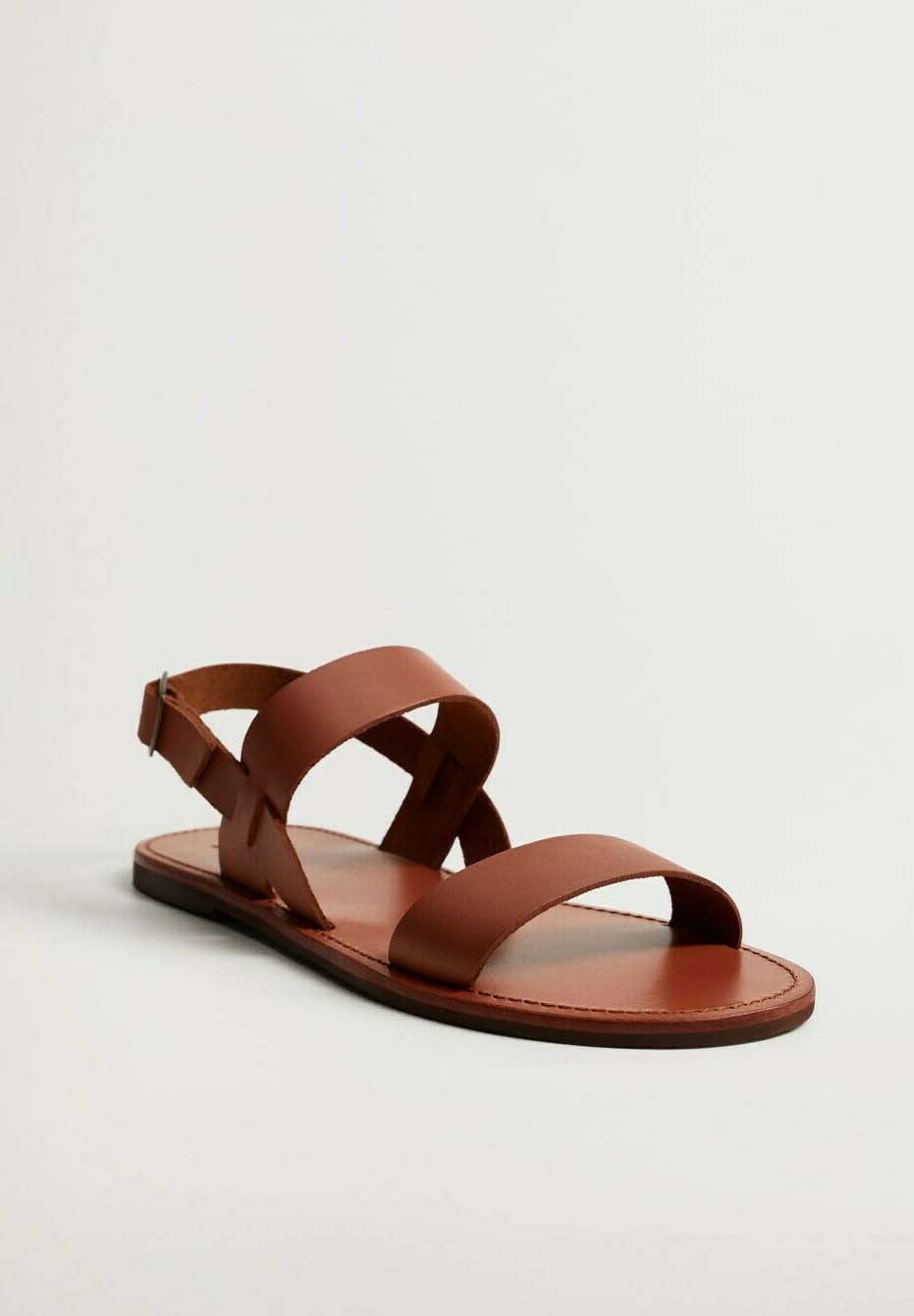 Mango ROMANA - Sandalias - mittelbraun/marrón - Zalando.es