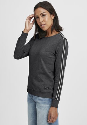OXGABITA - Mikina - dark grey melange