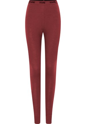 Dovre Leggings - Hosen - red