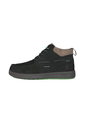 KENT - Boat shoes - black