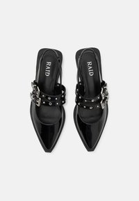 RAID DINKY - Ankle strap ballet pumps - black