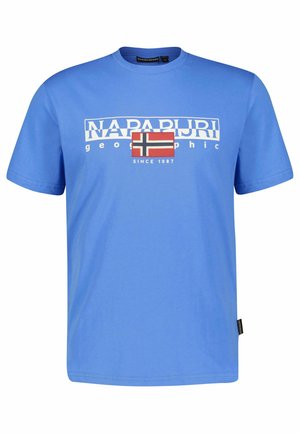 S-AYLMER - Print T-shirt - aqua (297)