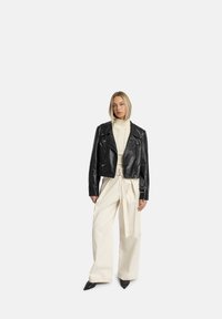 RE:DESIGNED Lederjacke - black
