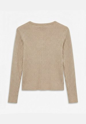 Vero Moda, CARDIGAN AWASHLIE KNIT CARDIGAN - Gilet - birch