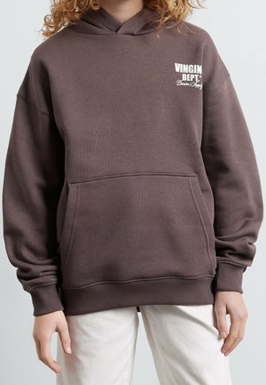 Kapuzenpullover - bordeaux