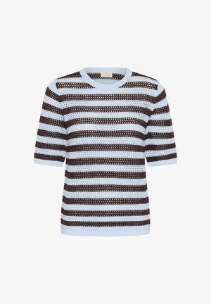 Kaffe, KAHILLAY - T-shirt imprimé - fudge nantucket breeze stripe