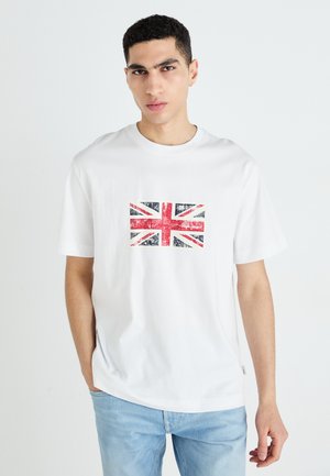 UNION TEE - Camiseta estampada - white