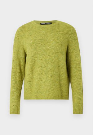 ONLY, ONLLOLLI L/S PULLOVER KNT NOOS - Džemper - cardamom seed melange