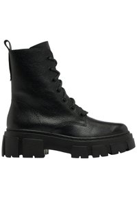 Botines con plataforma - black
