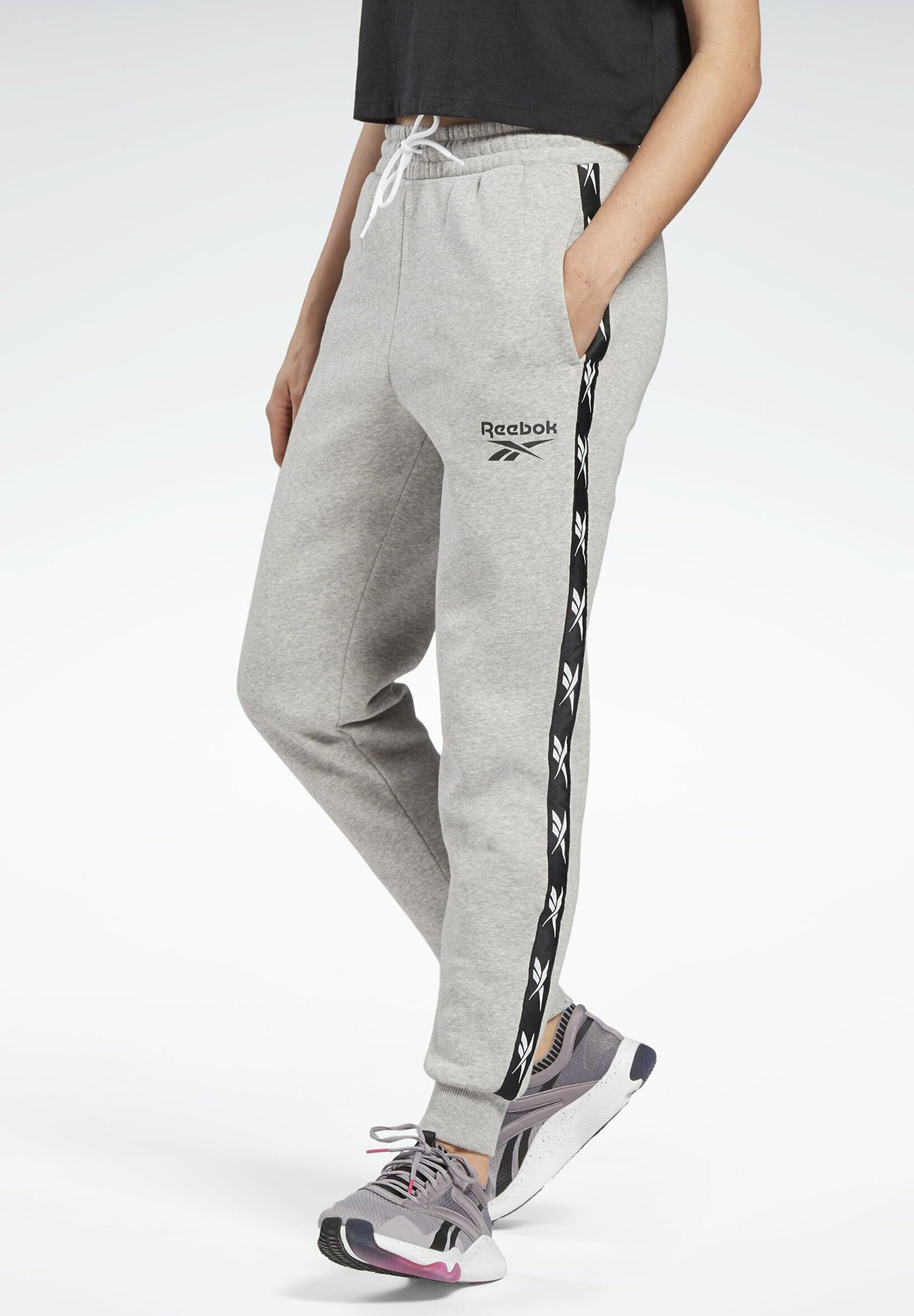 JOGGER PANTS - Tracksuit bottoms - grey 