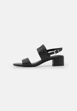 Riemensandalette - black