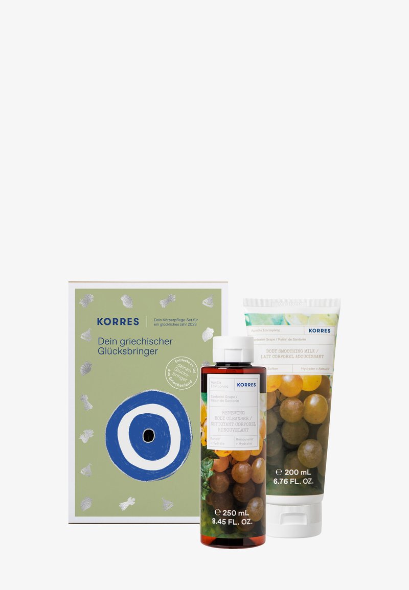 Korres GREEK NATURE SANTORINI GRAPE SHOWER GEL & BODYMILK Bath and