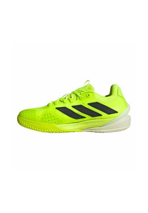 Clay court tennis shoes - lucid lemon core black off white