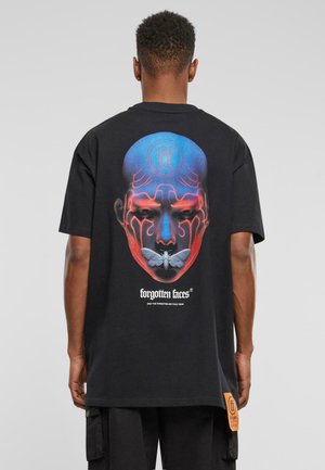 MOTH MUZZLE   - Print T-shirt - black