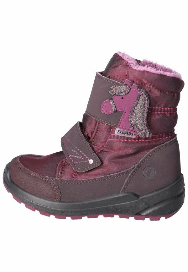 RICOSTA  - Snowboot/Winterstiefel - brombeer