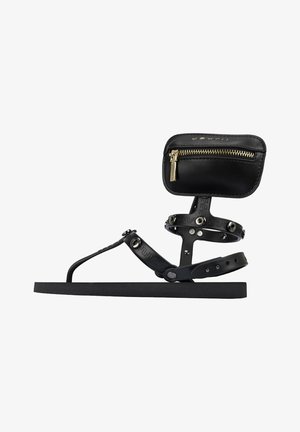 Uzurii MYSTIQUE - Sandales tongs - black