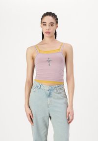 The Ragged Priest CHARM VEST - Top - lilac/yellow