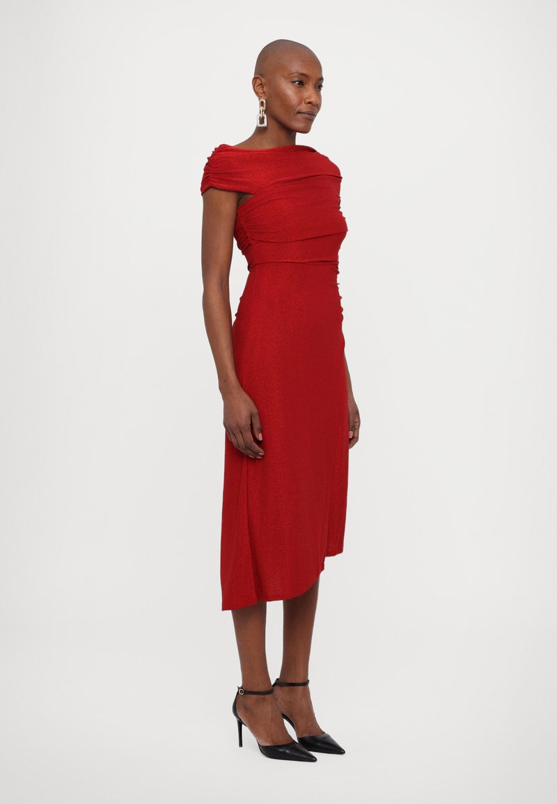 knee length dresses for ladies Julian Silk Jersey Wrap Dress – Diane von Furstenberg main image 0
