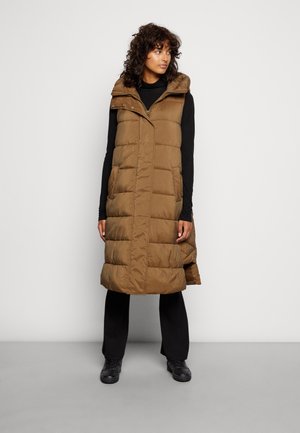 YASLIRA PADDED VEST - Vesta - teak