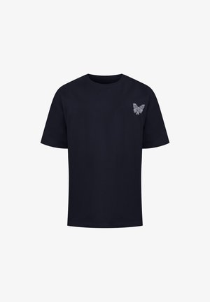 Smilodox, PAYTON OVERSIZE - T-shirt imprimé - marineblau