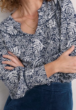 Blouse - dark-blue denim