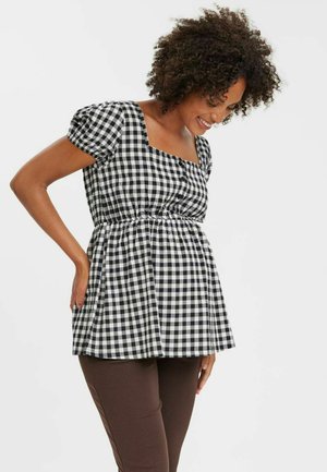 2-IN-1-UMSTANDS MLEMMA - Blouse - whitecap gray