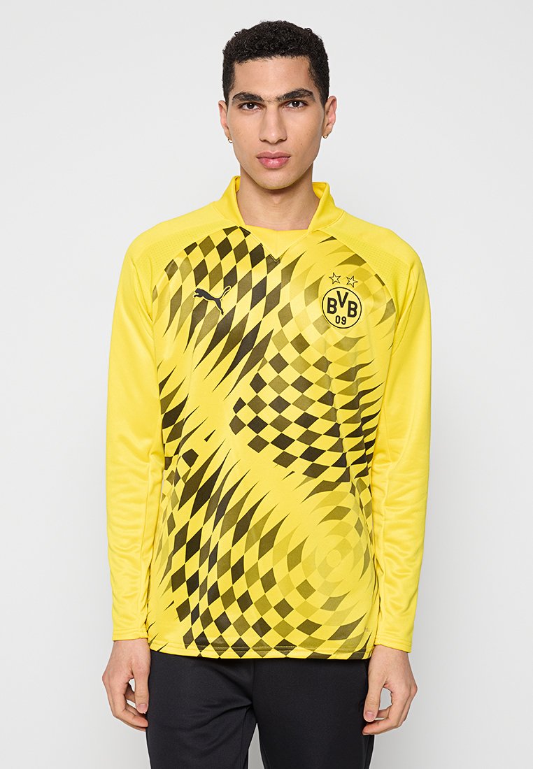 Puma Voetbalshirt geel Puma Voetbalshirt geel