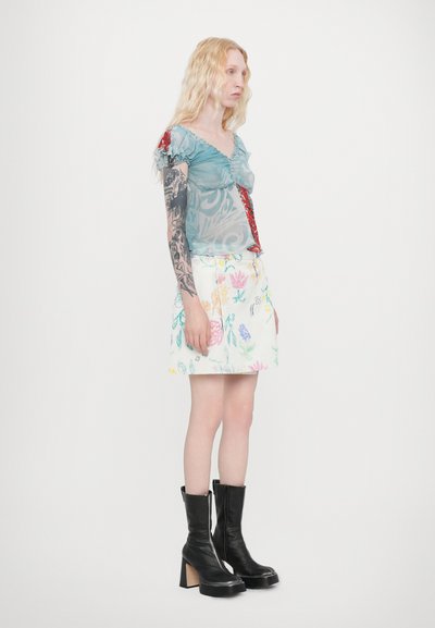 Soulland SKIRT - Falda de tubo - white