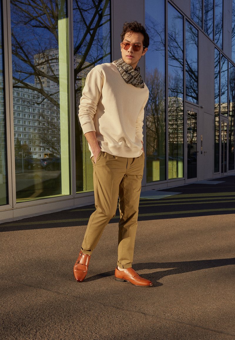 Pier One LEATHER - cognac/coñac -