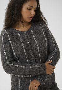 Kaffe Curve LORENNA - Kardiganas - dark grey melange